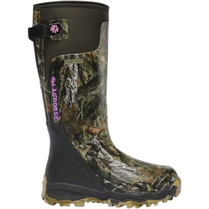 Lacrosse Boots Alphaburly Pro Women's Sizing Mossy Oak Break-Up Country