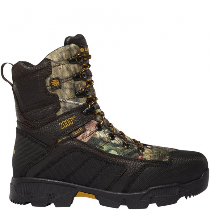 Lacrosse Boots Men's Cold Snap Mossy Oak Break-Up 2000G