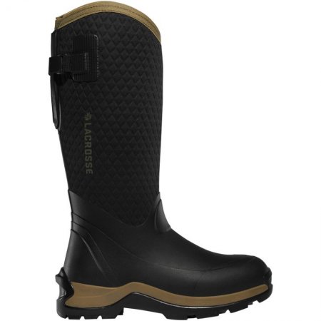 Lacrosse Boots Alpha Thermal Women's Sizing Black/Tan 7.0MM